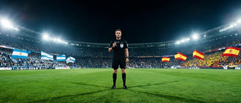 Argentina vs Spain World Cup Final Referee Profile: Who Is Slavko Vinčić Slavko Vinčić, the first Slovenian referee to officiate a FIFA World Cup final, standing on the pitch at New York New Jersey Stadium for the 2026 Argentina vs Spain match