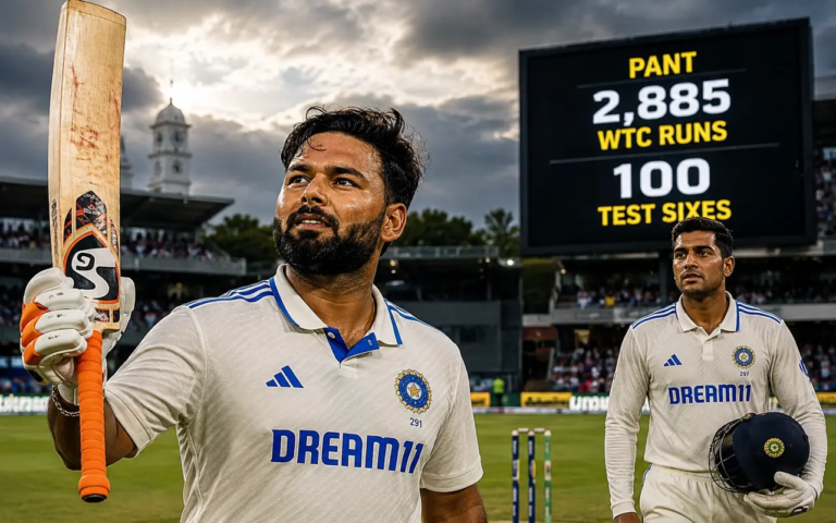 Rishabh Pant Becomes India’s Top WTC Run Scorer: What the Record Means Rishabh Pant becomes India's top WTC run scorer and reaches 100 Test sixes in Galle